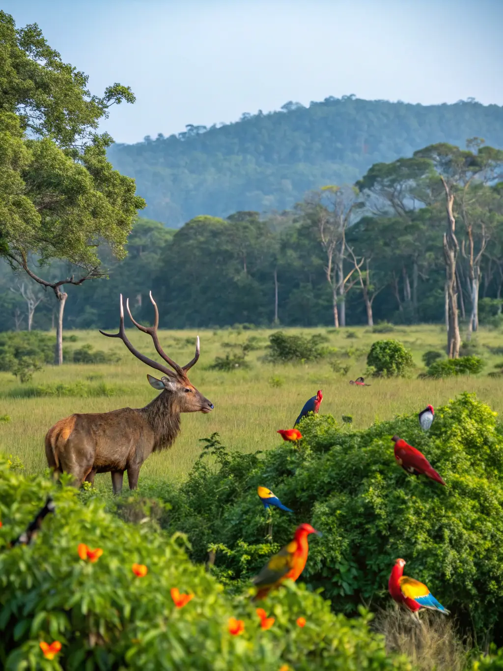 A photo of a protected natural space managed by ASSOCIATION LA DIGITALE, emphasizing the organization's role in biodiversity conservation.